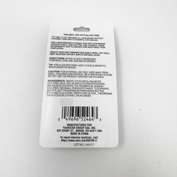 LOT 5 - B.Pure Bronzer Drops w Cocoa Extract Shea Butter & Vitamin E NEW - Picture 5 of 5